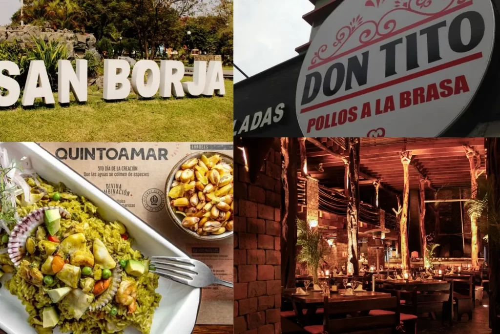 Top 10 restaurantes en San borja