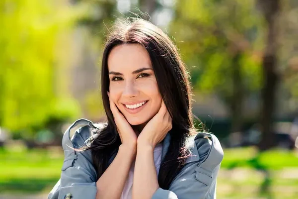 Mujer sonriente