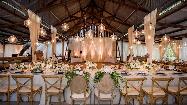 Local para bodas rústico