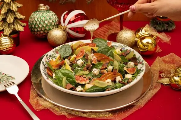 Receta 3: Ensalada fresca para equilibrar la cena navideña