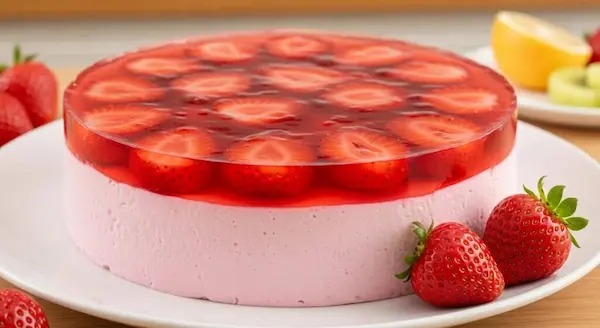 Torta helada de gelatina