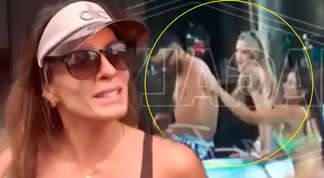 alejandra baigorria y said palao reaccion de alejandra tras ampay en argentina polemica