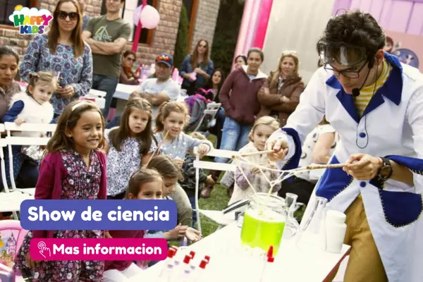 Fiesta científica con experimentos
