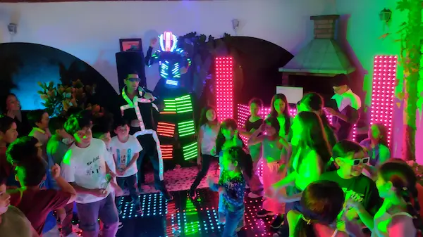 Hora loca LED o neón