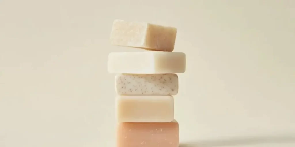 Selección de jabones neutros y sin fragancias