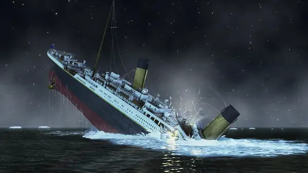 película Titanic y el contexto histórico del transatlántico RMS Titanic en 1912