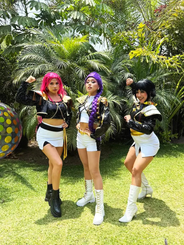Show Happy Kids Show de Guerreras Kpop Huntrix