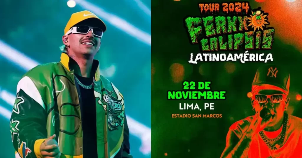 Ferxxo en Lima con Ferxxocalipsis Tour 2024