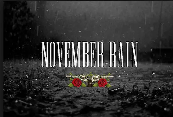 Canciones de noviembre, novembers rain