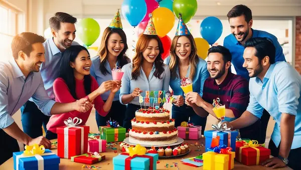 10 ideas para organizar una fiesta de cumpleaños a un compañero de trabajo